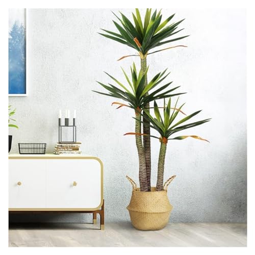 Product: GenSDH Artificial Tree 4.7Ft Artificial Trees Simulated Gladiolus Tree Lifelike Fake Tree for Indoor Outdoor Home Artificial Plant Decoration