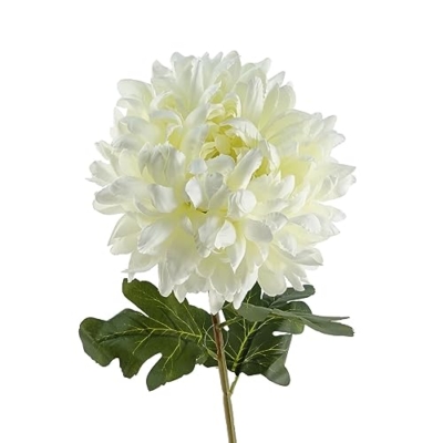 Product: Leaf Design Artificial Chrysanthemum Stem Flowers