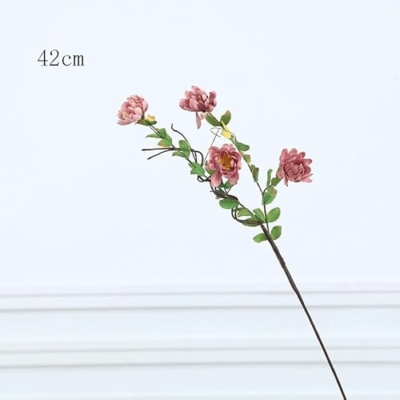 Silky Flower Store Artificial Chrysanthemum Flower Arrangement, Rural Simulation Faux Florals, Home Decoration, 20.5cm 6 6 Product: DUYHBAWRS Rural Simulation Plants, Chrysanthemums, Artificial Flowers, Rural Simulation Flowers, Home Decoration(A)