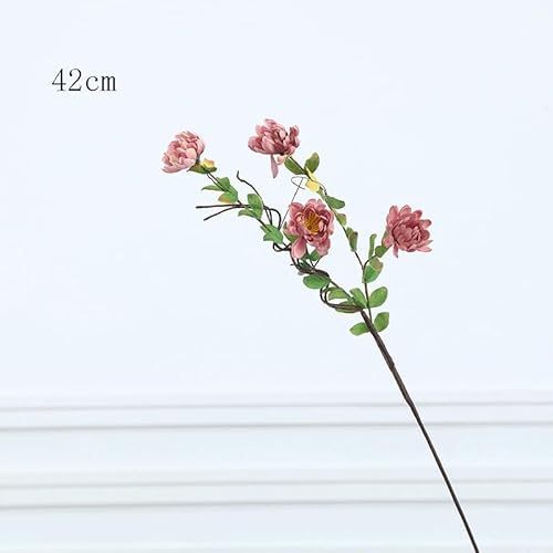 Silky Flower Store Artificial Chrysanthemum Flower Arrangement, Rural Simulation Faux Florals, Home Decoration, 20.5cm 1 1 Product: DUYHBAWRS Rural Simulation Plants, Chrysanthemums, Artificial Flowers, Rural Simulation Flowers, Home Decoration(A)