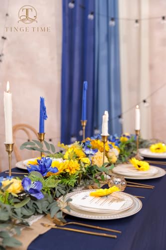 Product: TINGE TIME 9FT Artificial Sunflower Garland, Handcrafted Eucalyptus Garland with Flowers, Silk Sunflower Vine for Wedding Decoration Reception Sweetheart Table (Sunflower&RoyalBlue)