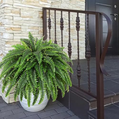 Product: Dkaltm Single Silky Artificial Boston Fern Bush, 49Inch Large Artificial Ferns for Outdoors, Large Faux Ferns Artificial Plants,Suitable for Decorating Office, Living Room Faux Greenery,95Branches