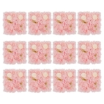 Product: Cncestore 12x Wedding Flower Wall Panels Backdrop Decor Artificial Wall Flower Backdrop