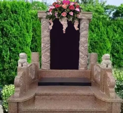 Product: Jucgghk Vivid and Realistic Floral Art Valentine's Day, Mother's Day Cemetery Saddle,Spring Cemetery Flowers,Headstone Flower,Flower for Cemetery