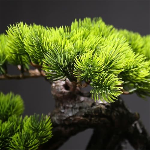 Product: MOOWI Artificial Bonsai Tree Light Luxury Simulation Tree Ornaments Entrance High-Grade Decorative Office Fake Plants Bonsai Artificial Trees Plants