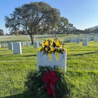 Product: Jucgghk Vivid and Realistic Floral Art Spring Cemetery Flowers,Grave Site Flower,Headstone Flower,Flower for Cemetery（Yellow