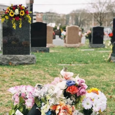 Product: Jucgghk Vivid and Realistic Floral Art 32“Handmade Easter Flower Cemetery Saddle,Spring Cemetery Flowers,Cemetery Decoration for Headstone Flower