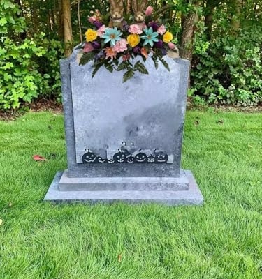 Product: Jucgghk Vivid and Realistic Floral Art Spring Cemetery Flowers ，Easter Cemetery Saddle，Flower for Cemetery-Grave Site Flower-Headstone Flower