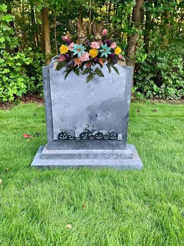 Product: Jucgghk Vivid and Realistic Floral Art Spring Cemetery Flowers ，Easter Cemetery Saddle，Flower for Cemetery-Grave Site Flower-Headstone Flower