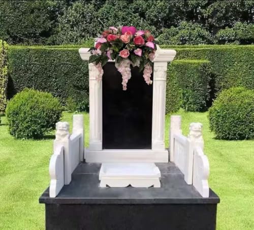 Product: Jucgghk Vivid and Realistic Floral Art Valentine's Day, Mother's Day Cemetery Saddle,Spring Cemetery Flowers,Headstone Flower,Flower for Cemetery