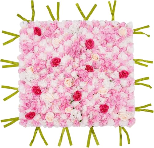 Cncestore Wall Decor Silk Fabric Floral Wall Panels Hydrangea Flower Wall Backdrop Indoor Outdoor Decor - Artificial Flower Arrangements Product: Cncestore Wall Decor Silk Fabric Floral Wall Panels Hydrangea Flower Wall Backdrop Indoor Outdoor Decor