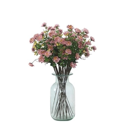 Silky Flower Store Artificial Chrysanthemum Flower Arrangement, Rural Simulation Faux Florals, Home Decoration, 20.5cm 8 8 Product: DUYHBAWRS Rural Simulation Plants, Chrysanthemums, Artificial Flowers, Rural Simulation Flowers, Home Decoration(A)