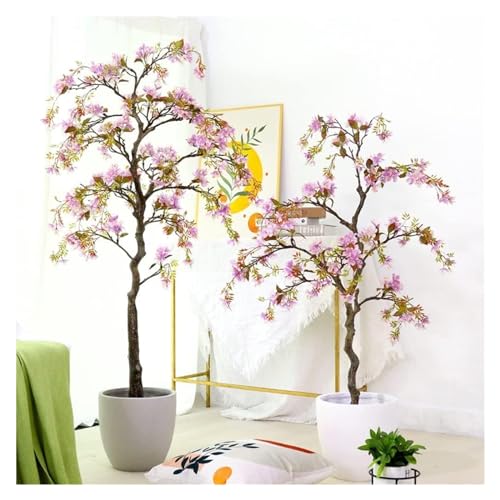 Silky Flower Store Artificial Begonia Flower Tree, Indoor Outdoor Simulation Decor, Lifelike Faux Greenery, 140cm 6 6 Product: GenSDH Artificial Tree Artificial Tree Begonia Flower Tree Fake Tree 140Cm Simulation Tree for Indoor Outdoor Artificial Plant Decor