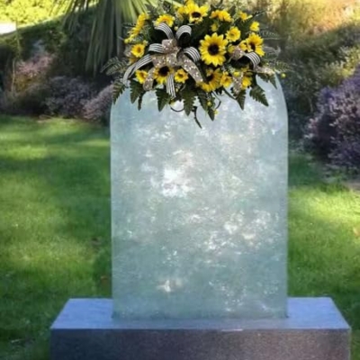 Product: Jucgghk Vivid and Realistic Floral Art Sunflower Spring Cemetery Flowers，Grave Site Flower，Headstone Flower，Easter Cemetery Saddle Flower for Cemetery