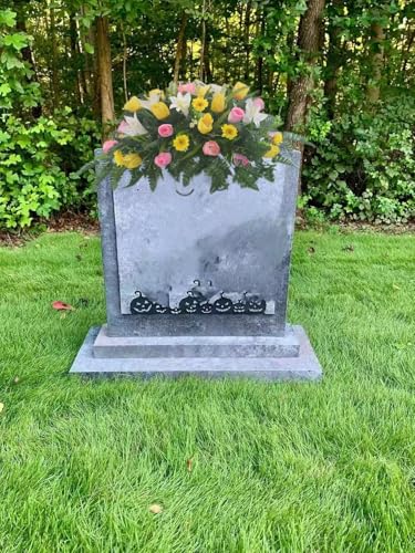 Product: Jucgghk Vivid and Realistic Floral Art Spring Cemetery Flowers, Cemetery Decoration Headstone Flower,Outdoor Grave Decorations for Gravestone Grave Yard Ground Outdoor
