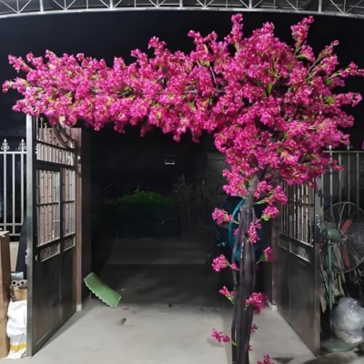Product: Artificial Bougainvillea Tree,Tall Lifelike Bougainvillea Tree Tree,Large Fake Bougainvillea Trees,Faux Silk Bougainvillea,for Landscape and Venue Decoration - Indoor Outdoor Use,3 * 2.5m