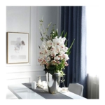 Product: Large Artificial Floral Bonsai, Elegant Table Centerpiece Butterfly Orchids Arrangement, Simulation White Phalaenopsis Flowers Bonsai for Home/Parlor/Hotel/Office for House Table Office Desk Decor