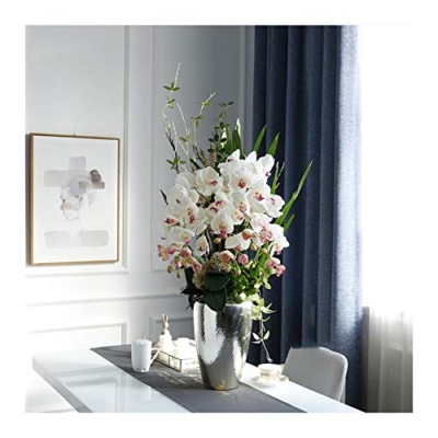 Product: Large Artificial Floral Bonsai, Elegant Table Centerpiece Butterfly Orchids Arrangement, Simulation White Phalaenopsis Flowers Bonsai for Home/Parlor/Hotel/Office for House Table Office Desk Decor