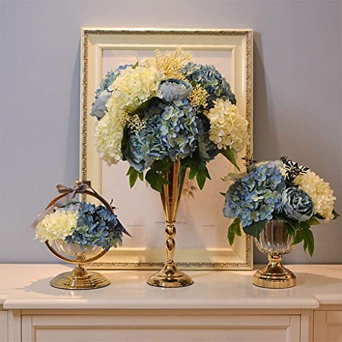 Product: LOPAYUHB Artificial Flower with Pot Orchid Artificial Flowers Wedding Backdrop Artificial Flower with Gold Vase Candleholder Table Stand Party Decor Room Decoration Orchid