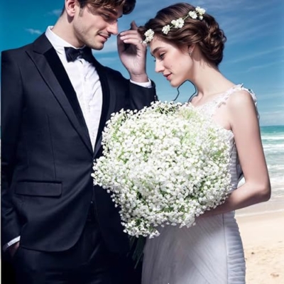 Product: Babys Breath Artificial Flowers, 30Pcs Fake White Babys Breath Flowers Artificial Bulk, Real Touch Faux Babies Breath Gypsophila Bouquet for Wedding Floral Arrangement Party Decor,Home Decoration (60)