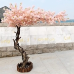 Product: Artificial Trees Outdoor Plants Artificial Cherry Blossom Tree ， Lifelike Leaves Replica | Real Wood Stems Gorgeous Fake Plants | Perfect for Home Decor | Artificial Trees(2.5 * 2.5m/98 * 98in)