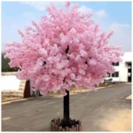 Product: Handmade Light Pink Decorative Tree, Artificial Cherry Blossom Tree, with Cherry Blossom Branches, for Indoor and Outdoor Wedding Decor,001,2.3x2.0m/7.5x6.6ft