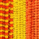 Product: MANTRAMART Artificial Marigold Flower Garlands – Pack of 15 (5 Yellow, 5 Orange, 5 Multicolor) – Decorative Strings for Home, Festival, Event & Party Decor – 4.5 ft Each