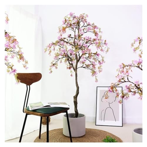 Silky Flower Store Artificial Begonia Flower Tree, Indoor Outdoor Simulation Decor, Lifelike Faux Greenery, 140cm 5 5 Product: GenSDH Artificial Tree Artificial Tree Begonia Flower Tree Fake Tree 140Cm Simulation Tree for Indoor Outdoor Artificial Plant Decor
