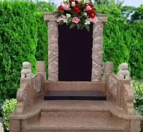 Product: Jucgghk Vivid and Realistic Floral Art Valentine Cemetery,Spring Cemetery Flowers,Flower for Cemetery,Grave Site Flower,Headstone Flower,Mother's Day Saddle for Grave
