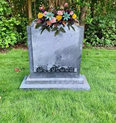 Product: Jucgghk Vivid and Realistic Floral Art 3PCS Set Spring Cemetery Flowers,Headstone Flower,Easter Cemetery Saddle,Flower for Cemetery