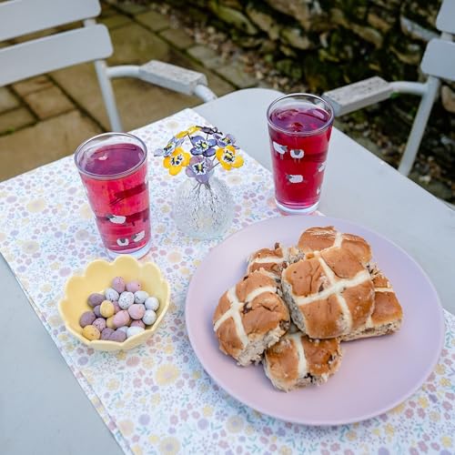 Product: Purple Pansy Glass Flower Bouquet,Purple Yellow Artificial Flower for Home Decoration Garland for Table Centerpiece Holiday Party Weddi