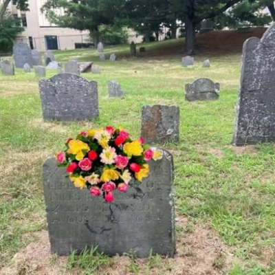 Product: Jucgghk Vivid and Realistic Floral Art Artificial Yellow Sunflower Fall Cemetery Saddle, 30" Autumn Cemetery Saddle, Headstone Saddle Arrangement for Outdoor Gravestone Decorations