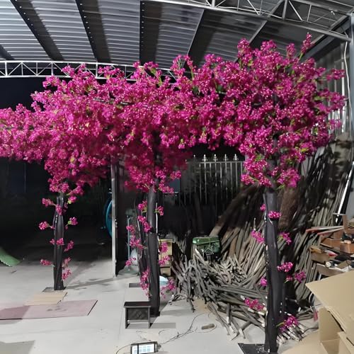 Product: Artificial Bougainvillea Tree for Spring/Summer/Autumn/Winte Decor,Artificial Faux Bougainvillea Tree Plants Uv Realistic, for Outdoor/Indoor,3 * 2.5m