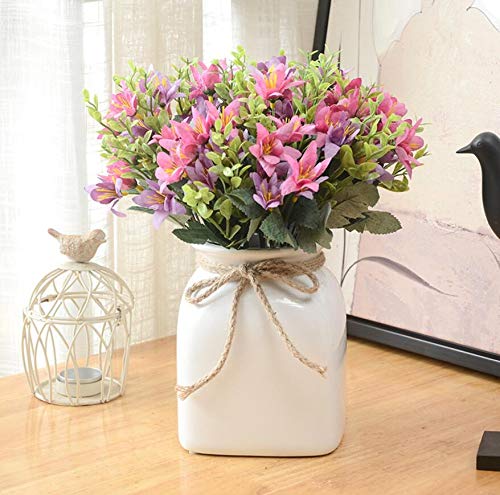 Product: Artificial and Dried Flower 10pcs Artificial Narcissus Lily Leaf Branch for Plants Wall Wedding Home Party Bridal Bouquet Decoration Accessory (Green)