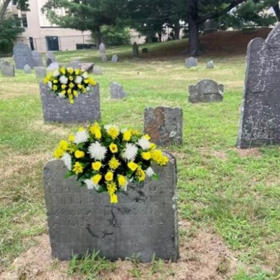 Product: Jucgghk Vivid and Realistic Floral Art 28" Yellow Flowers,Realistic Vibrant Flowers, Outdoor Grave Decorations for Headstone