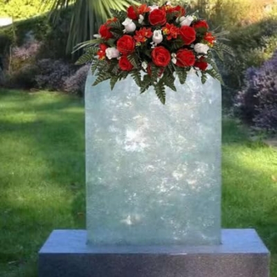 Silky Flower Store Artificial Cemetery Flower Saddle Red White Rose Outdoor Grave Marker Memorial Arrangement 32in 9 9 Product: Jucgghk Vivid and Realistic Floral Art Red White Rose Cemetery Saddle,Spring Cemetery Headstone Flower for Gravestone Grave Yard Ground Outdoor