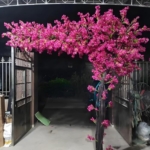 Product: Artificial Bougainvillea Tree,Lifelike Bougainvillea Tree,Faux Blooming Flower Branches Full,Bougainvillea Trees for Home/Wedding/Indoor Outdoor Decorations,2.5 * 2.5m