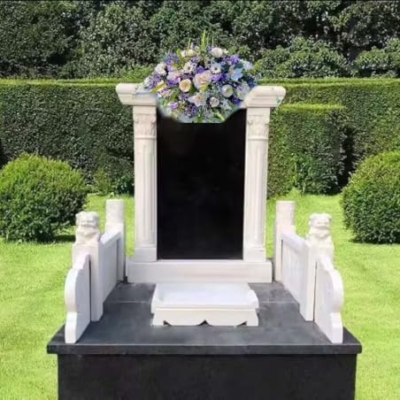 Product: Jucgghk Vivid and Realistic Floral Art Violet-Whites-Cream Flowers, Cemetery Saddle, Cemetery Flowers, Headstone Saddle, Cemetery Arrangement, Memorial Day Flowers for Grave Decor