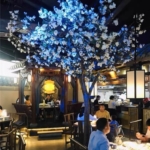 Product: Simulated Peony Tree, Indoor Artificial Tree Decoration Landscaping Large Floor-Standing Flower Art Hotel Shopping Mall Props Ornaments 5M