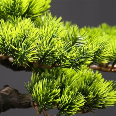 Product: MOOWI Artificial Bonsai Tree Resin Artificial Bonsai Tree Ornaments Light Luxury Decoration for Living Room Entrance Office Desktop Artificial Trees Plants
