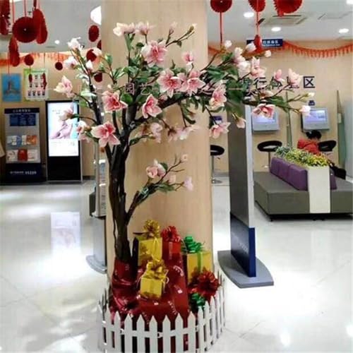 Product: Artificial Trees Outdoor Plants Artificial Magnolia Flower Tree ， Indoor Tall Faux Plant for Home Decor - Fake Magnolia Flower Trees Suitable for Indoor and Outdoor Living(3 * 3m/118 * 118in)
