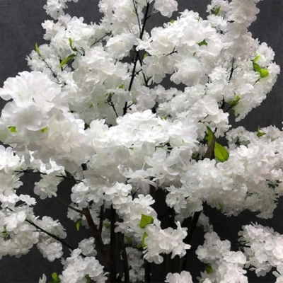 Product: Artificial Japanese White Cherry Blossom Tree - Handmade Indoor/Outdoor Decor for Dining Table, Office, Weddings, Parties, Christmas