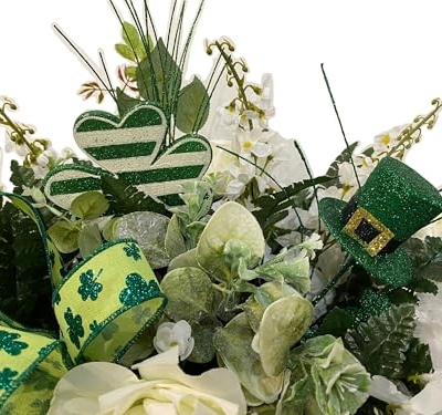 Product: Jucgghk Vivid and Realistic Floral Art Spring Cemetery Flowers,Headstone Flower,Easter Cemetery SaddleFlower for Cemetery,Grave Site Flower