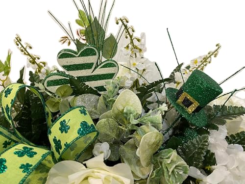 Product: Jucgghk Vivid and Realistic Floral Art Spring Cemetery Flowers,Headstone Flower,Easter Cemetery SaddleFlower for Cemetery,Grave Site Flower