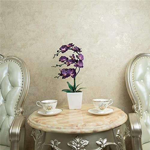 Silky Flower Store Artificial Phalaenopsis Orchid Porcelain Vase, Indoor Silk Orchid Arrangement, Home Decor, 4.33in 1 1 Product: 15" Artificial Phalaenopsis w/Porcelain Vase Indoor Silk Orchid Fake Plants in Pot Faux Flowers Arrangements for Living Room Table Centerpieces Home Decor
