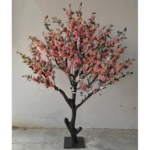 Product: Simulated Peony Tree, Indoor Artificial Tree Decoration Landscaping Large Floor-Standing Flower Art Hotel Shopping Mall Props Ornaments 2M