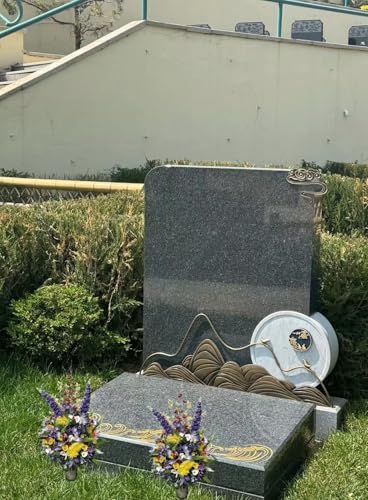 Product: Jucgghk Vivid and Realistic Floral Art 27" Tall Wildflower Summer Flowers,Premium Faux Flowers for Cemetery Grave Tombstone Decorations