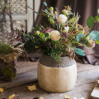 Product: Fake Flower 17.72Inch Silk Bridal Bouquets,Wedding Romantic Bouquet, Artificial Flowers Used for Valentine's Day Confession Party Church Artificial Plant