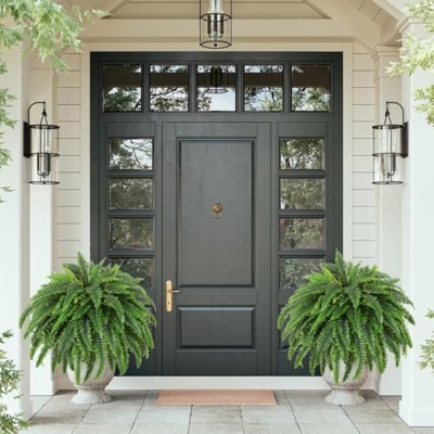 Product: Dkaltm Single Silky Artificial Boston Fern Bush, 49Inch Large Artificial Ferns for Outdoors, Large Faux Ferns Artificial Plants,Suitable for Decorating Office, Living Room Faux Greenery,95Branches