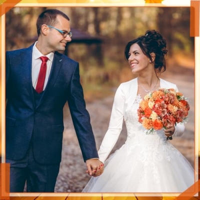 Product: Tigeen Artificial Flowers Artificial Peonies Silk Flowers Faux Peony Fake Peony Silk Hydrangea Bouquet for Wedding Table Centerpiece Floral Vase Decor(Bright Orange,24 Bundles)